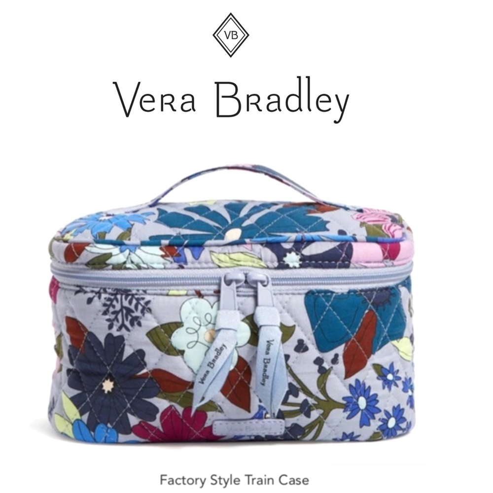 VERA BRADLEY Factory Style Train Case